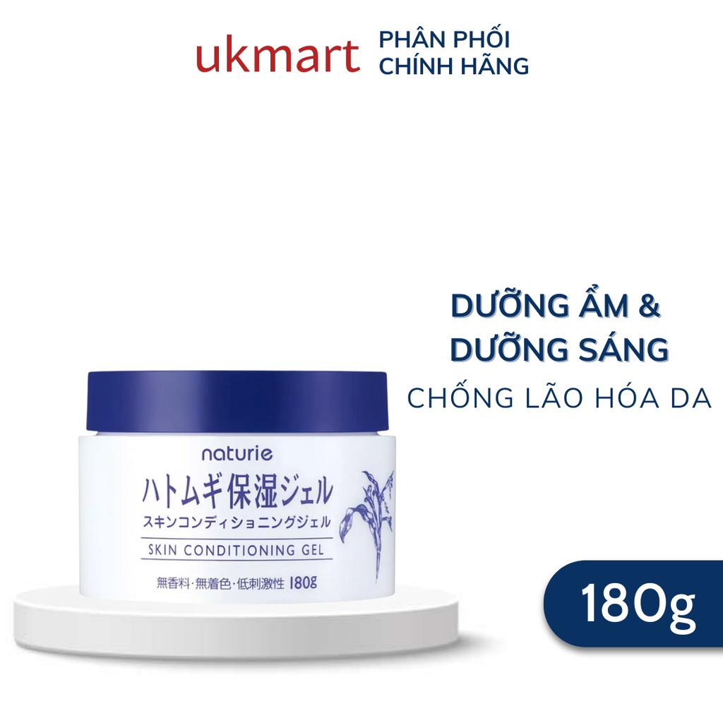 Kem Dưỡng Naturie Chiết Xuất Ý Dĩ Làm Sáng Da 180g