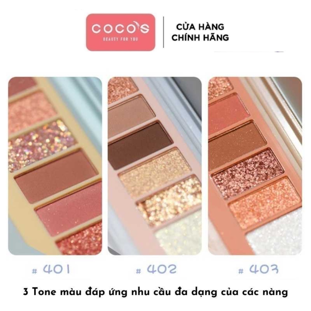 Bảng Mắt 9 Ô Nhũ Hold Live Little Milk Dog Eyeshadow 10g