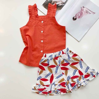 Set bộ đũi quần lá cực xinh
