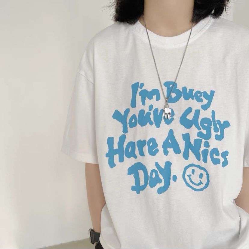 Áo Thun Tay Lỡ I'm Busy - Cotton Form Rộng Freesize Unisex Nam Nữ | Đầy Đủ Hình Ảnh | 1999 Brand | BigBuy360 - bigbuy360.vn