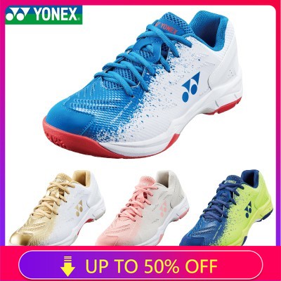 Yonex 2020 New Authentic YONEX Badminton Shoes Men S and Women Shock Absorption Sneakers SHB-CFTCR