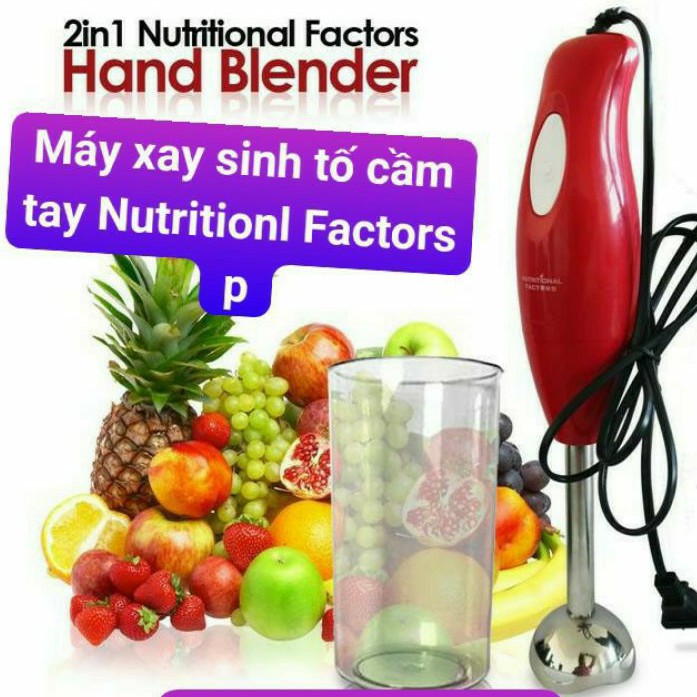 Máy xay sinh tố cầm tay Nutritionl Factors p&lt;br&gt;