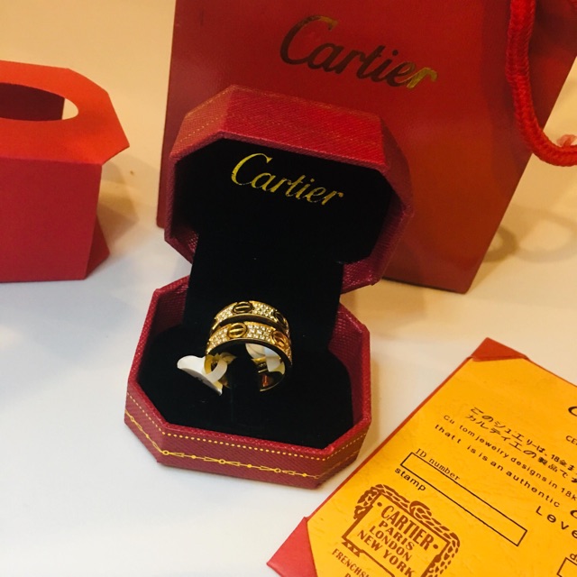 Nhẫn Cartier cao cấp Thanh Lý Gấp