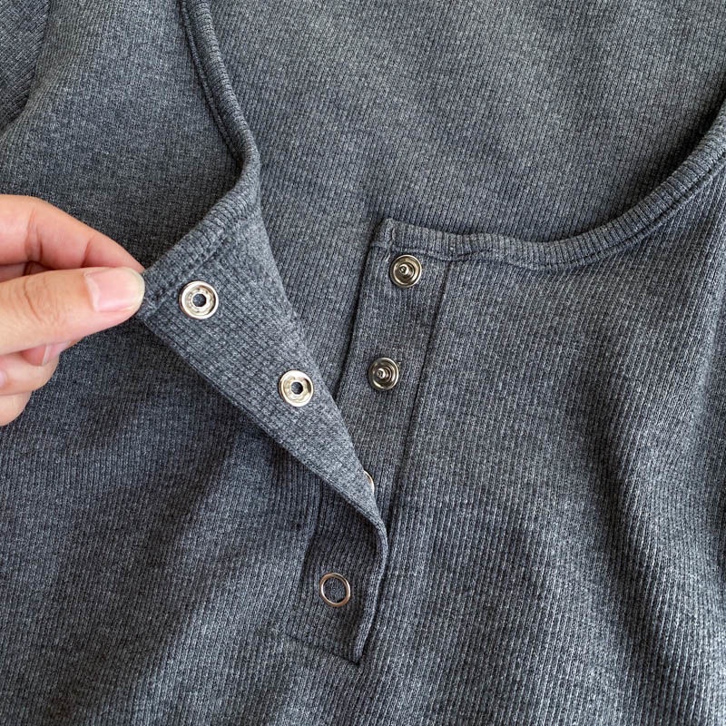 Áo thun BH tay ngắn màu sắc đơn giản phong cách Hàn Quốc