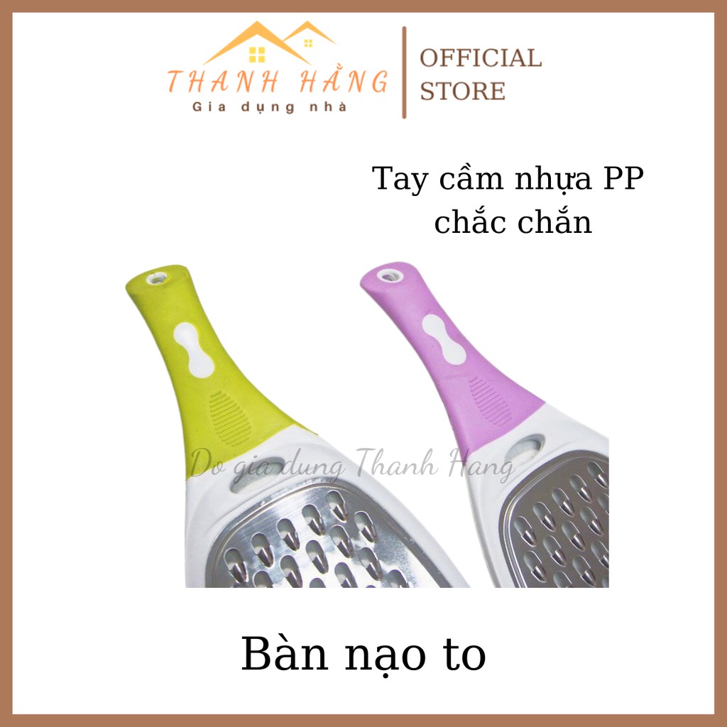 Nạo hoa quả củ 2 mặt đa năng bàn nạo bản to đa năng có tay cẩm chắc chắn tiện dụng