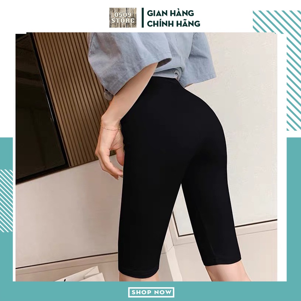 Quần legging lửng cạp cao, co giãn, ôm body, quần legging Thái siêu mịn | WebRaoVat - webraovat.net.vn