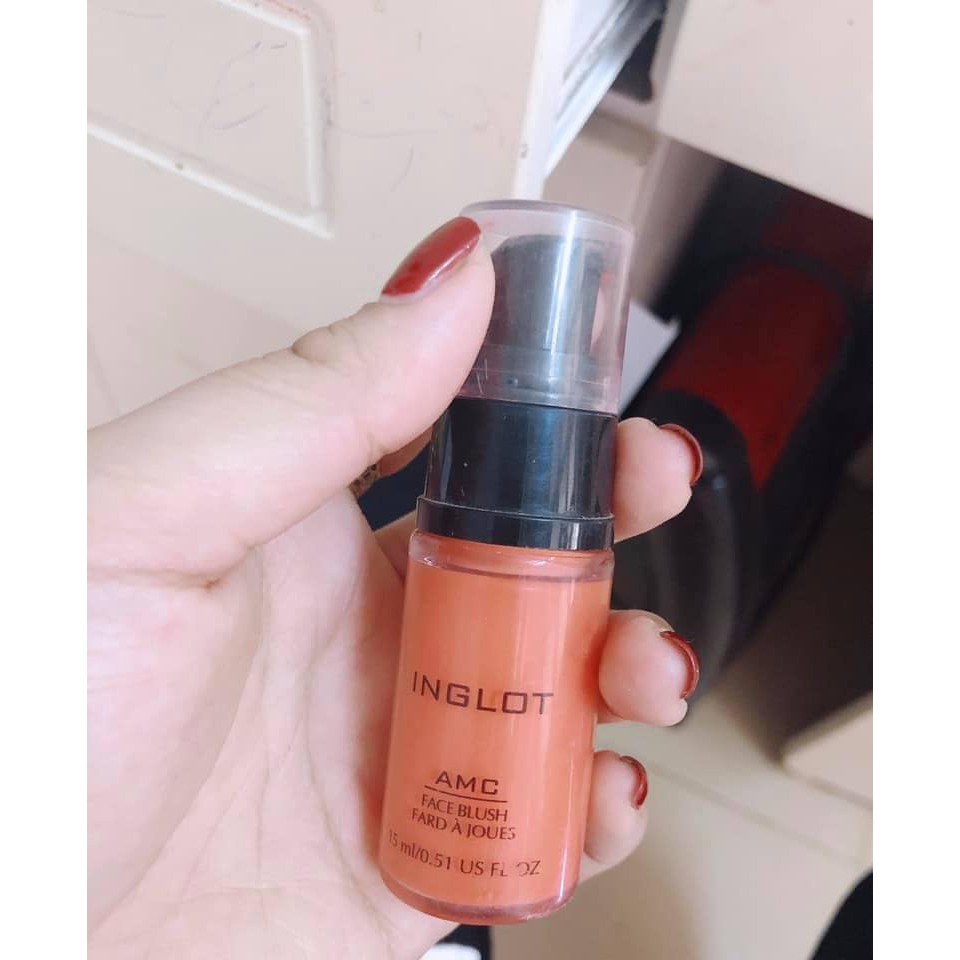 PHẤN MÁ HỒNG DẠNG KEM AMC CỦA INGLOT AMC FACE BLUSH LIQUID 15ML CHÍNH HÃNG - 9638