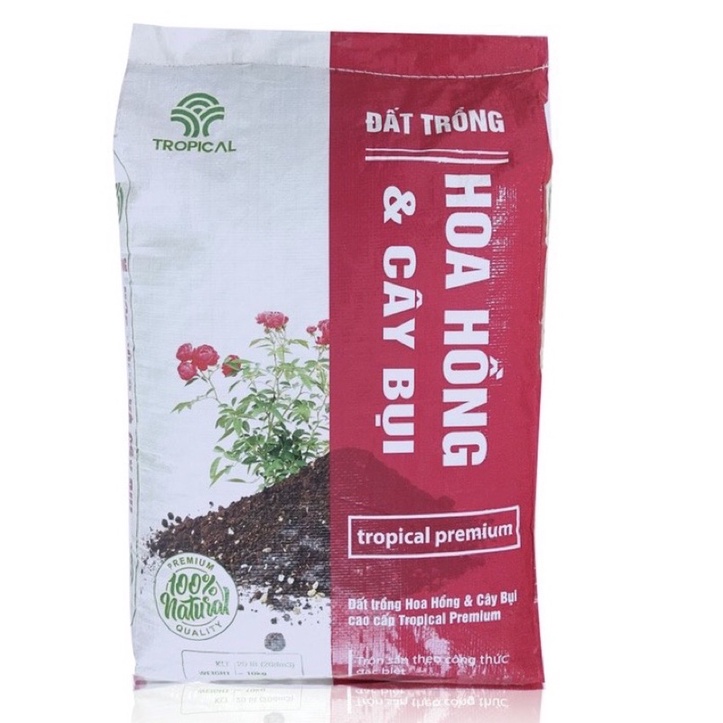 ĐẤT TRỒNG HOA HỒNG và CÂY BỤI Tropical Premium