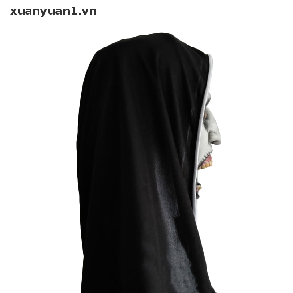 Xuan the horror nun Trang Phục Hóa Trang halloween Kinh Dị Bằng latex w / Headscarfvalak