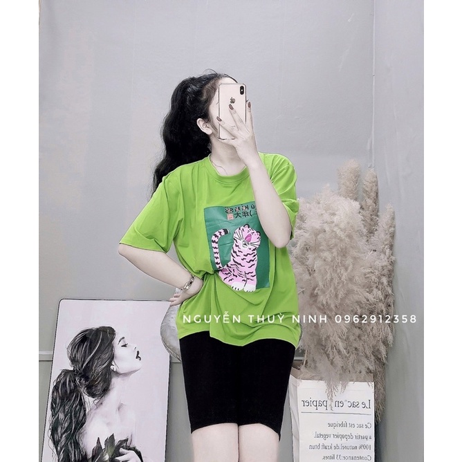 SÉT BỘ HỔ MÀU XANH + QUẦN LEGGING CHO NỮ