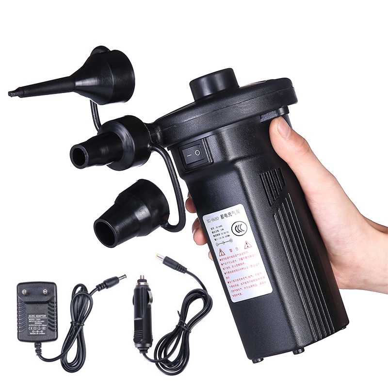 Máy Bơm Hơi 12V 220V Nhỏ Gọn Tiện Dụng