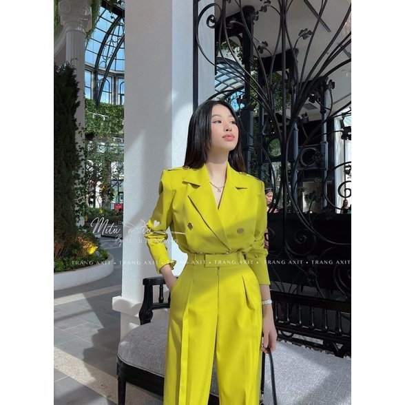 Set áo yếm kèm chân váy xoè