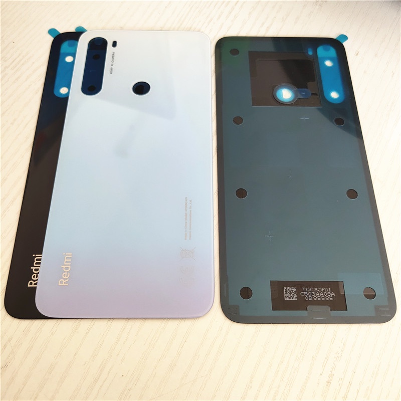 Nắp lưng bằng kính 100% chính hãng cho điện thoại Xiaomi Redmi Note 8 Note8