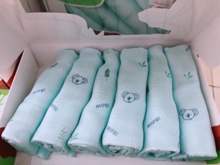 Khăn sữa sợi tre cao cấp MIPBI
