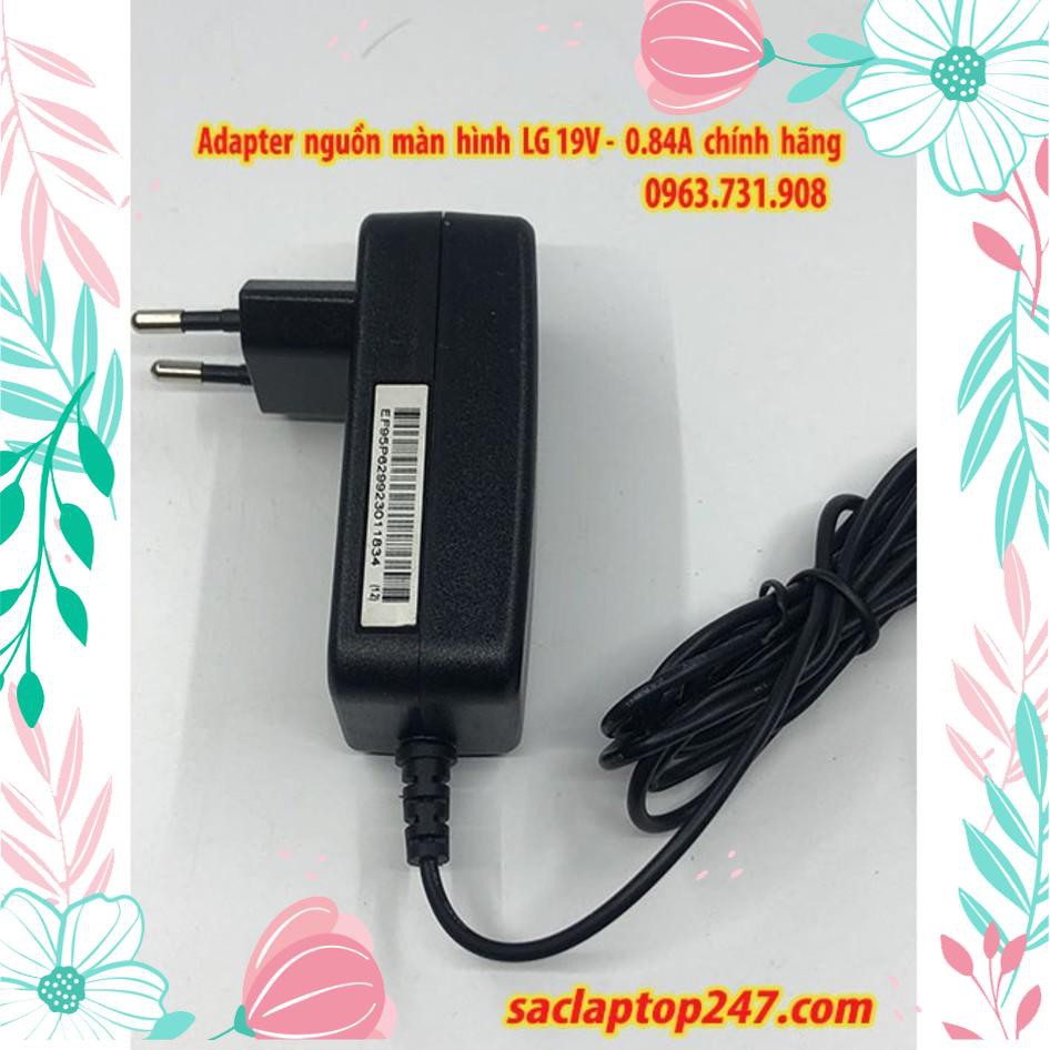 BÁN Adapter nguồn màn hình LG 19V 0.84A chính hãng