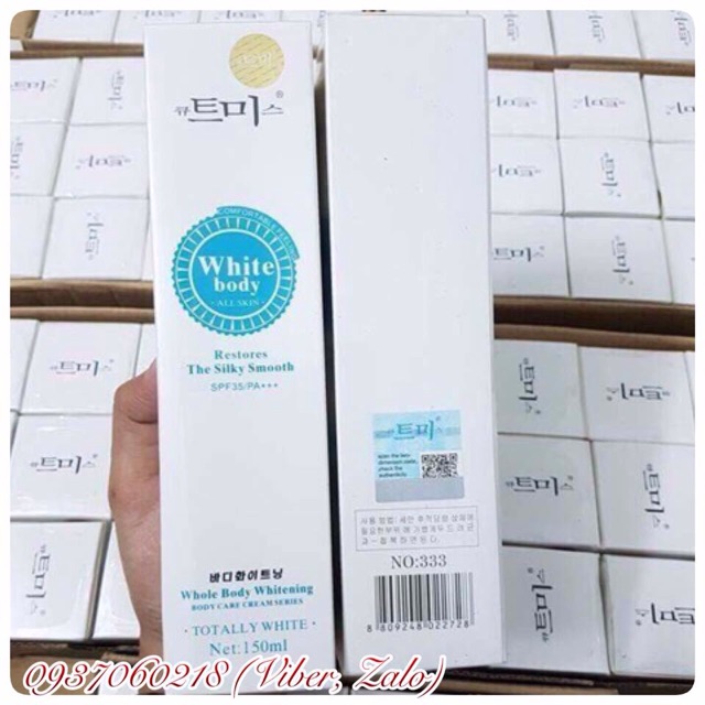 Kem làm trắng New White Body  Magic Flowers SPF 50 PA +++ (chuẩn Hàn)