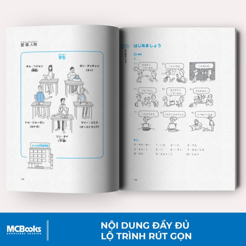 Sách - Giáo Trình Tiếng Nhật Daichi Sơ Cấp 1 - Dành Cho Người Học Tiếng Nhật N5 [MCBooks]