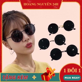 Mắt Kính Thời Trang Ngố Thầy Bói Mkm221 Màu Đen Max Ngầu Cực Yêu