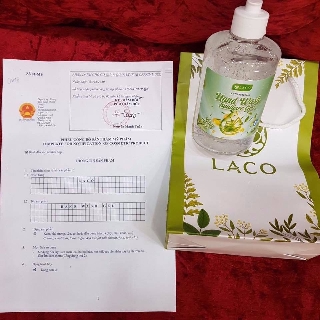 Nước rửa khô laco dung tích 500ml