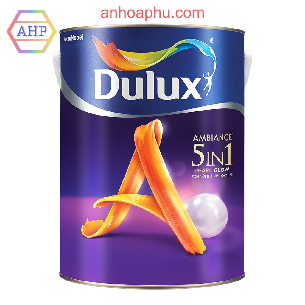 Sơn nước Dulux nội thất cao cấp 5 in 1 Mờ 1L