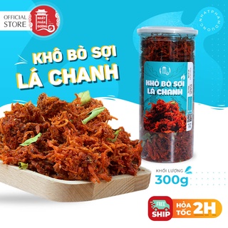 Khô bò sợi 300g Nhất Phẩm Đường đồ ăn vặt thịt bò khô