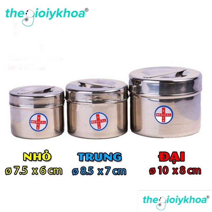 HỘP ĐỰNG GÒN INOX CÁC SIZE