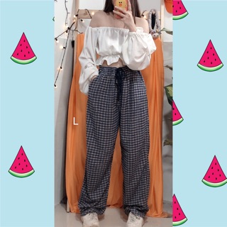 Quần flannel
