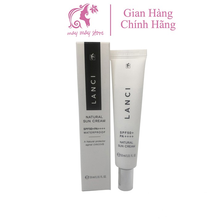 Kem Chống Nắng Lanci Natural Sun Cream SPF50+ PA++++ Hàn Quốc Mit Beauty