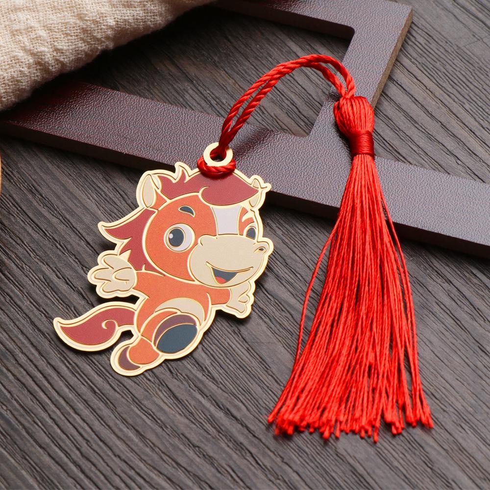 PINEVN Sách Đánh Dấu Năm Mới Phối Tua Rua Độc Đáo Cho Bé