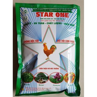 Phân gà vi sinh Star One (gói 1kg) cung cấp dinh dưỡng cho tất cả các loại cây trồng