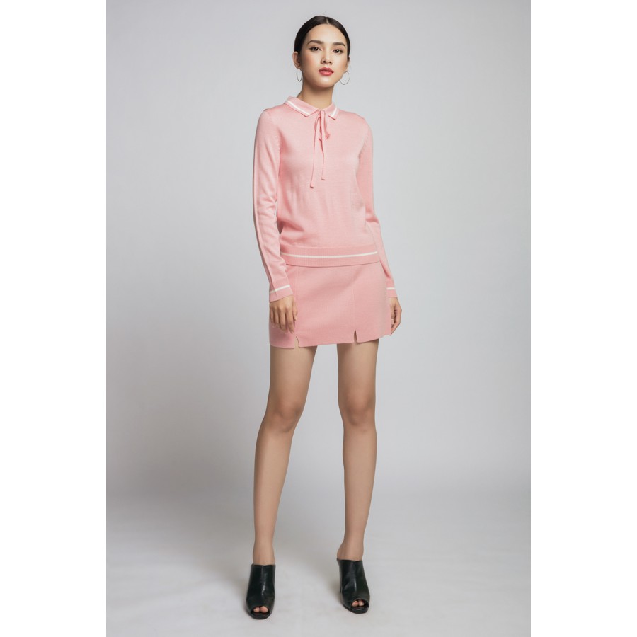 Chân váy bút chì xẻ trước IVY moda MS 30B5399