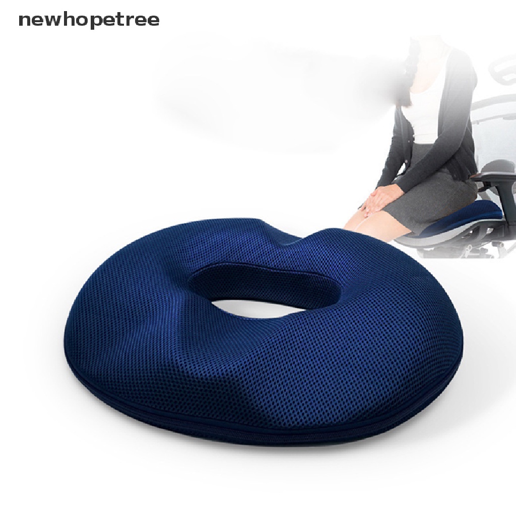 Đệm Xốp Hình Bánh Donut Mềm Mại Thoải Mái Chống Bệnh Trĩ Tiện Dụng