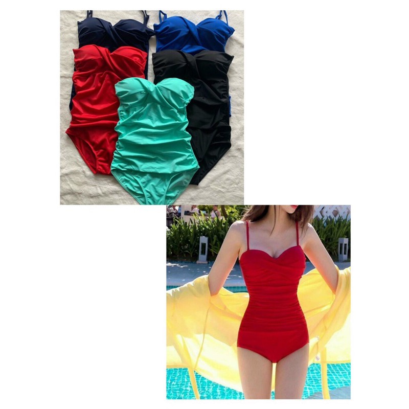 Bikini 1 Mảnh Có Đệm Nâng Ngực, Bikini đi biển