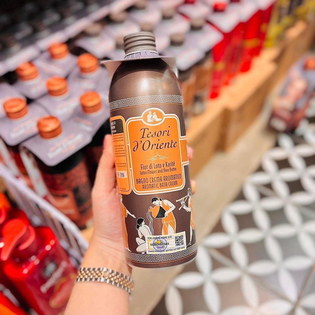 Sữa Tắm Hương Nước Hoa Tesori D'Oriente 500ml