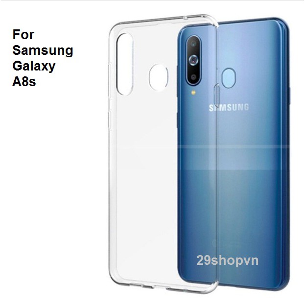 Ốp Samsung A8s dẻo trong suốt (Loại đẹp)