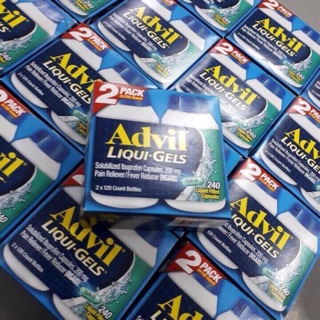 Advil liqui gel 120 viên của mỹ