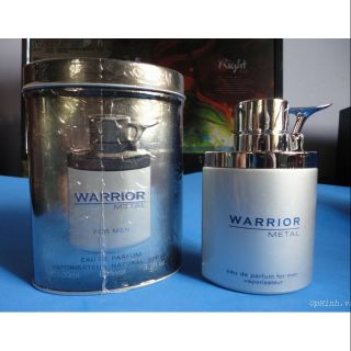 Nước hoa nam hàng sellion warrior 100ml bạc lon thiếc