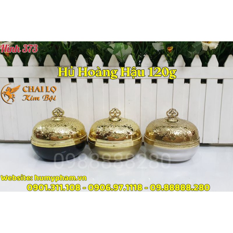 Chai lọ sang chiết mỹ phẩm - Hủ Hoàng Hậu 120g