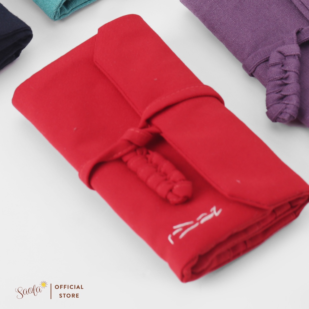 Ví Handmade Đựng Trang Sức Tiện Dụng Chất Liệu Linen Cho Bạn Gái/ Bé Gái - MAIA JEWELRY POUCH - SAOLA KIDS CLOTHING