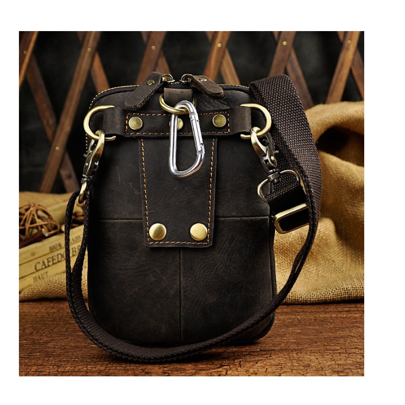 Túi Đeo Bụng Da Bò LuxuryLeather 2L-DB101 | BigBuy360 - bigbuy360.vn