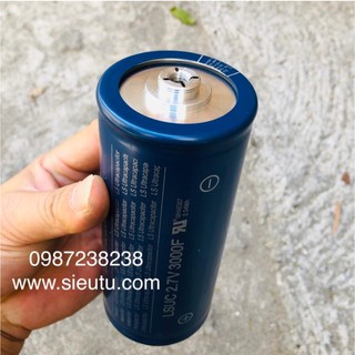 Siêu tụ điện LSUC 3000F 2.7V  Korea tháo máy