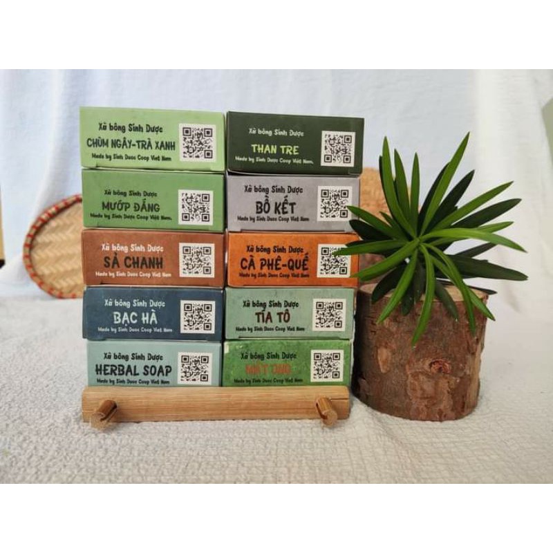 Xà bông sinh dược handmade đủ 10 loại - sạch da, sáng da, ngừa mụn, viêm lỗ chân lông, giảm thâm