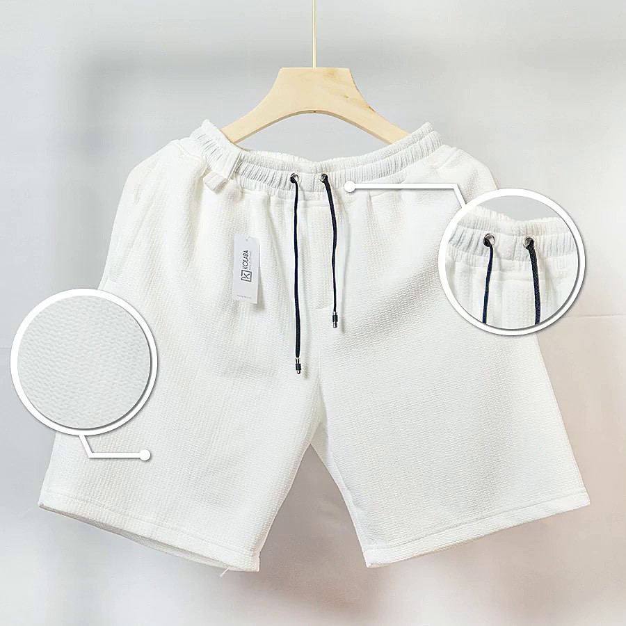 Quần Đùi Nam Thể Thao Đẹp Chất Linen Hàn Quốc, Quần Short Nam Ngắn Cao Cấp Xuất Sắc Như Kaki, Co Giãn Thông Thoáng Tốt | BigBuy360 - bigbuy360.vn