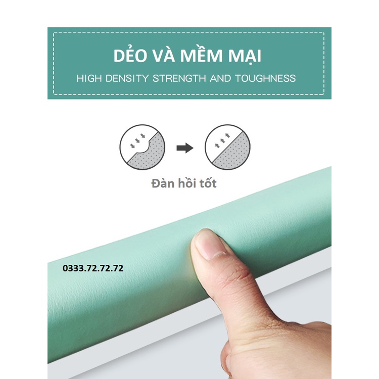 Xốp bọc cạnh bàn, góc bàn giữ an toàn, chống va đập chất liệu an toàn 2 m