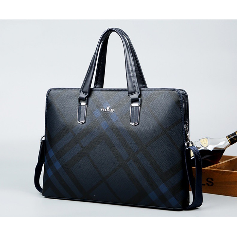 [cặp da laptop FSD.WG chính hãng] thời trang công sở