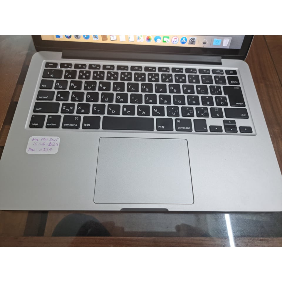 laptop macbook pro 2015 13.3" i5/8G/256G máy hàng nhật, còn khá đẹp như mới | WebRaoVat - webraovat.net.vn