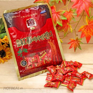 Kẹo Hồng Sâm Hàn Quốc Loại Ngon / 200g