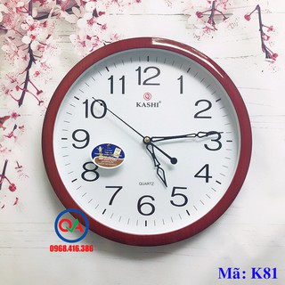 Đồng hồ treo tường chính hãng kashi k81