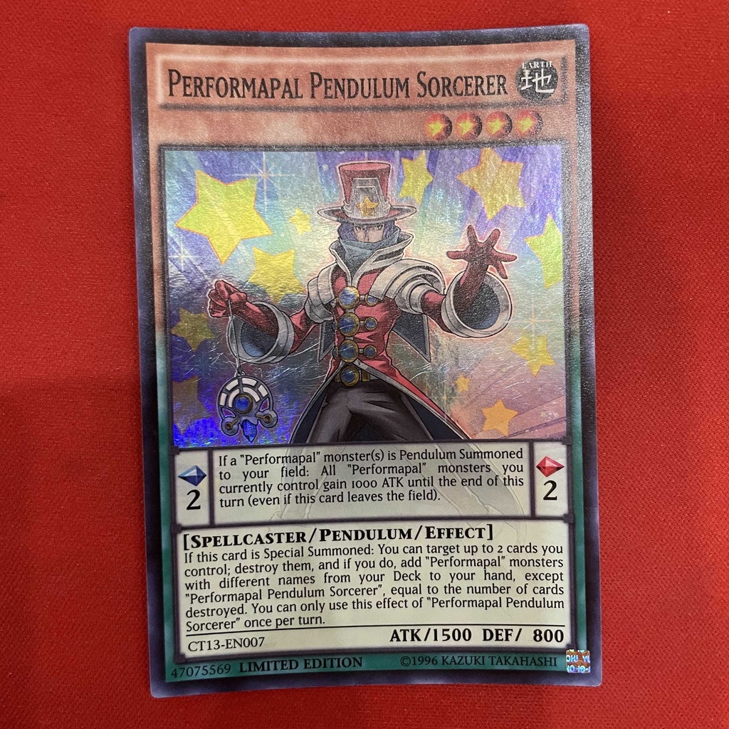 [EN-JP][Thẻ Bài Yugioh Chính Hãng] Performapal Pendulum Sorcerer