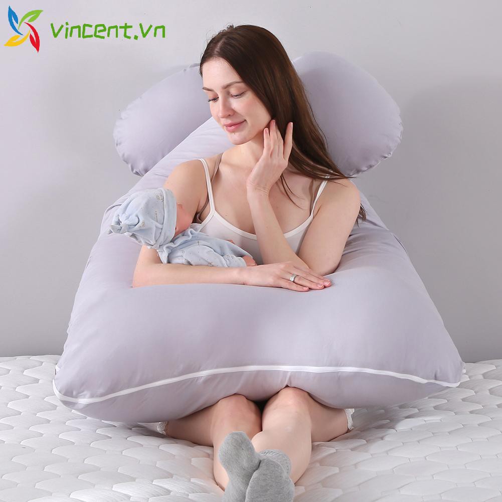 Vỏ Gối Cotton Chữ U Incent Vincent Cho Phụ Nữ Mang Thai